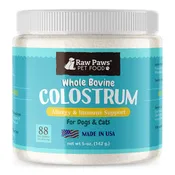 Bovine Colostrum Supplement Powder for Dogs & Cats, 5-oz