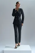 100% wool pants C123