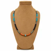Gerard & Mary Calabaza Multicolor Heishi 19 " Necklace