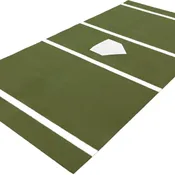 6x12 Batters Box Turf Mat (Inlaid Plate)