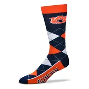 Auburn Argyle Socks