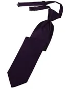 Amethyst Pre-Tied Long Tie