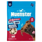Beef Meatballs Freeze-Dried Dog Treats, 4 oz bag
