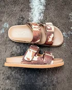 Alma Sandal in Brown Cow by Very G