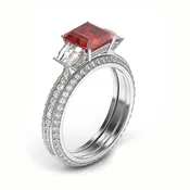 Knife-Edge Eternity Band