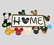 Mouse-Themed Interchangeable Sign