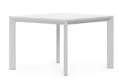 Azzurro Furniture "Porto" Outdoor Dining Table In Matte White