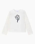 3D FLOWER TEE