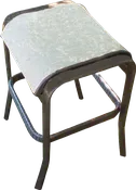 Armless Backless Bar Chair E-71