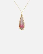 Light Pear Watermelon Tourmaline / Pendant