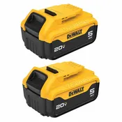 DeWALT DCB205-2 20V MAX 5Ah Battery (2 PK)