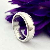 #17257 Platinum Milgrain