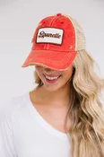 BRUNETTE PATCH HAT