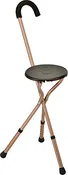 Adjustable Folding Seat Canes