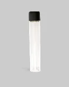 115mm Glass Pre-Roll Tube & 22mm Screw-Top Lid