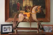Mini Victorian Carousel Rocking Horse (Glider) — Greenfield Woodworks