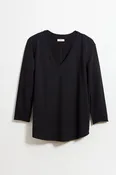 3/4 Sleeve Roll V Tee
