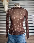 Amarillo By Morning Mesh Top by Sterling Kreek