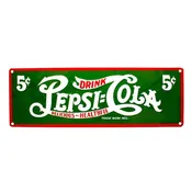 Ande Rooney Pepsi Delicious Tin Sign