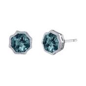 London Blue Topaz Stud Earrings