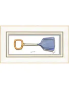 Beach Shovel Framed Print | Coastal Decor | Wall Art