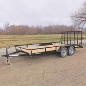 16' Tandem Axle Utility Trailer
