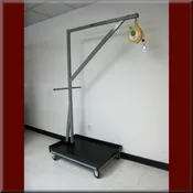 Cart Model <span style="color: #9900ff"><strong>MC-109P-BOOM</strong></span> <br> – Mobile Cart with Overhead Cantilevered Boom