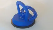 3.5 Inch Blue Suction Cup