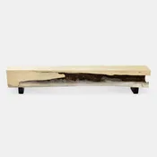 Araucaria Bench – Wood Black Legs