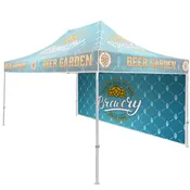 15 ft. Canopy Tent Backwall Double-Sided (Graphic Package)