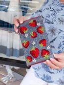 Mary Frances Strawberry Jam Crossbody Phone Bag — Darci's