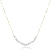 16" Necklace Gold - Beaded Bliss Pearl