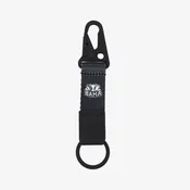 Alabama Black Checker - Keychain Clip