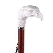 Deluxe 28" Long Shoe Horn with Ivory Style Eagle Handle