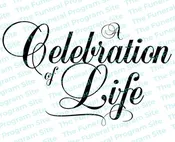 A Celebration of Life Funeral Program Title