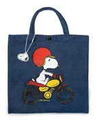 3P4 x Peanuts® - Snoopy Easy Rider Vintage-Style Market Tote