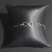 Silver Infinity Bracelet