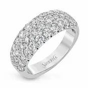 18K White Gold Ring