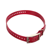 Garmin 1-inch Collar Strap, Red with Square Buckle (010-11892-02)