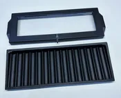 15 Roll TABLE FLOAT BLACK/ ALUMINIUM/ GOLD