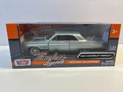 1964 Chevrolet Impala Light Blue 1:24 scale MotorMax Timeless Legends