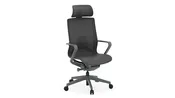 Atlas II Mid-Back Task Chair with Loop Arm and Headrest