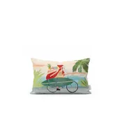 12x20in Claus Adventure Pillow Cover
