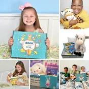 Book and Bear 9-Month Reading Adventure (Large Animal & Picture Books)