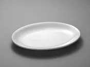10 5/8" Wide Rim Platter, 2dz/case, American White