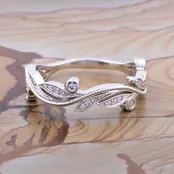 Beaded Floral Band
