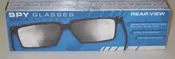 Big Rear View Anti-Track Sun glasses UV Behind Mirror Security