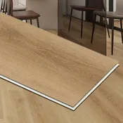 Alpine Napali Oak 7 in. x 48 in. 5mm Luxury Vinyl Plank Flooring, Click Lock, Waterproof, 22 MIL Wear Layer, 23.95 sq.ft/Box