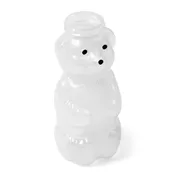 12 fl oz Natural LDPE Oval Honey Bottle - 38-400