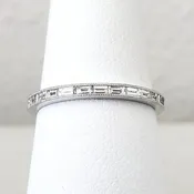 Baguette Diamond Eternity Band